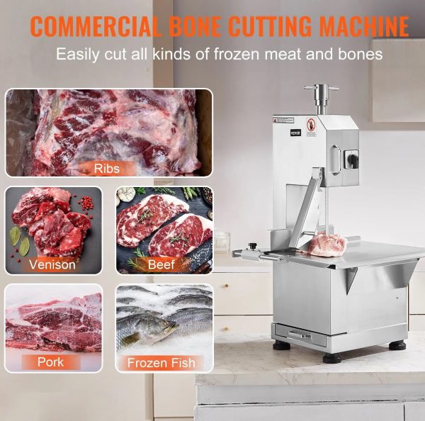 kommerzielle fleisch knochen sägemaschine 2200 w 1000 kg/h