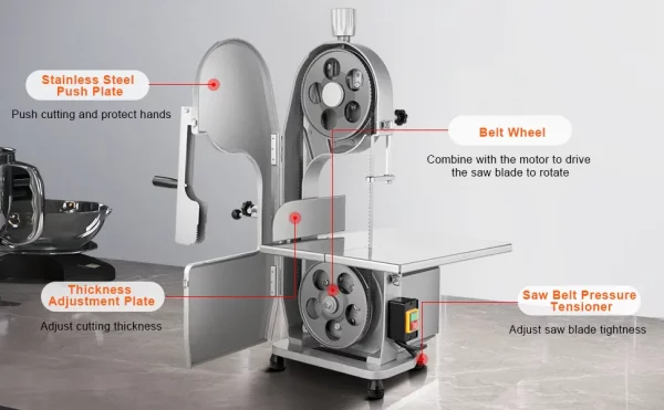 professionelle knochensäge fleischbandsäge 1800w
