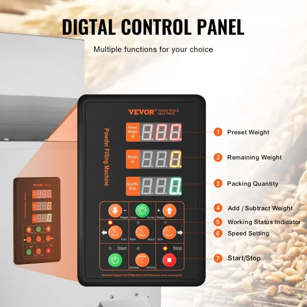 automatische pabfüllmaschine 10 500g