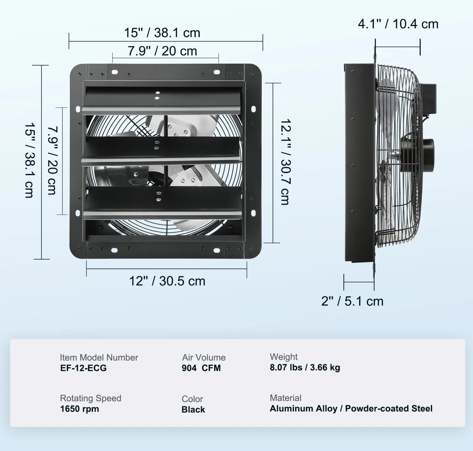 abluftventilator 305 mm mit temperatur & feuchtigkeitsregler abluftventilator 305 mm mit temperatur & feuchtigkeitsregler
