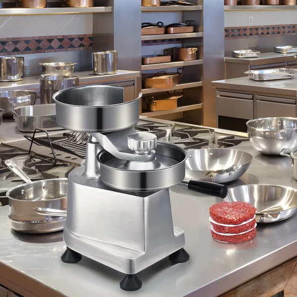 kommerzielle burgerpresse hamburger patty maker 10 / 13 / 15 cm
