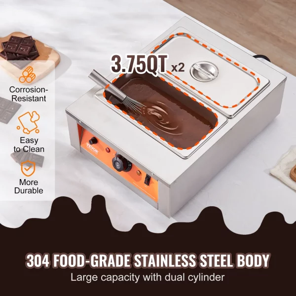 schokoladenschmelztiegel 1500 w