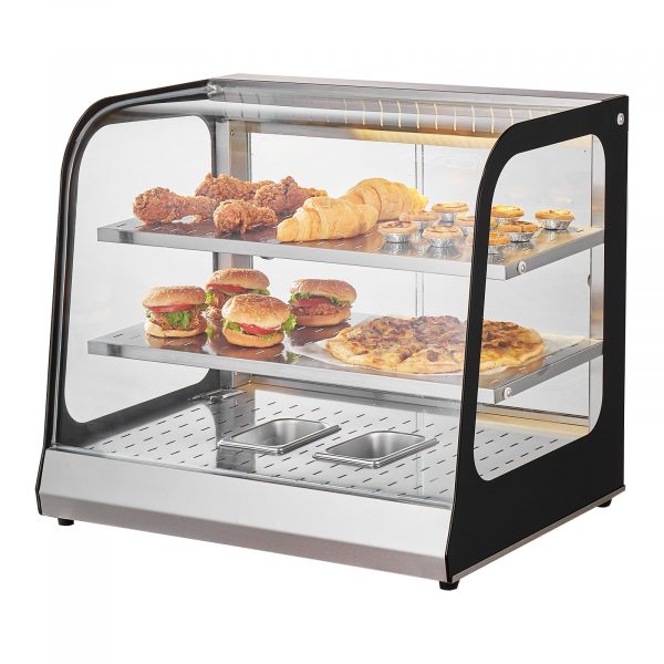 kommerzieller speisenwärmer 850 w 2 stufiger