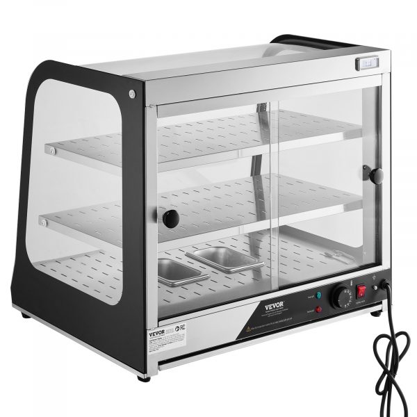 kommerzieller speisenwärmer 850 w 2 stufiger