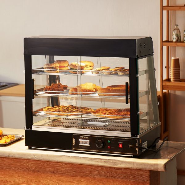 kommerzieller speisenwärmer 1200 w 3 stufiger