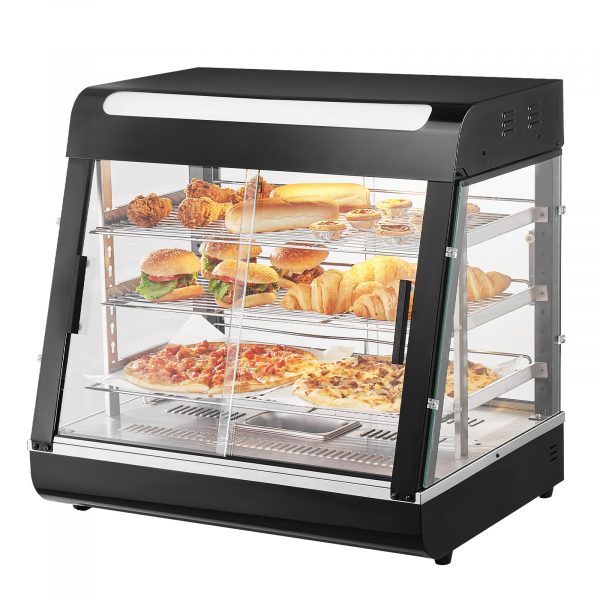 kommerzieller speisenwärmer 1200 w 3 stufiger