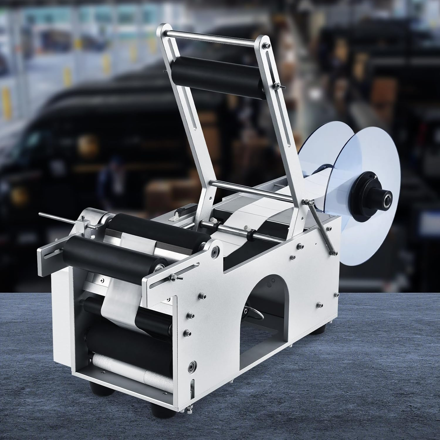 halbautomatische etikettiergerät 20–50 etiketten / minute flaschenetikettierer halbautomatische etikettiergerät 20–50 etiketten / minute flaschenetikettierer