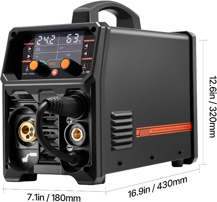 5 in 1 profi schweißgerät 250a mig tig mma, pulse synergisch, 8,2kva, igbt inverter 5 in 1 profi schweißgerät 250a mig tig mma, pulse synergisch, 8,2kva, igbt inverter