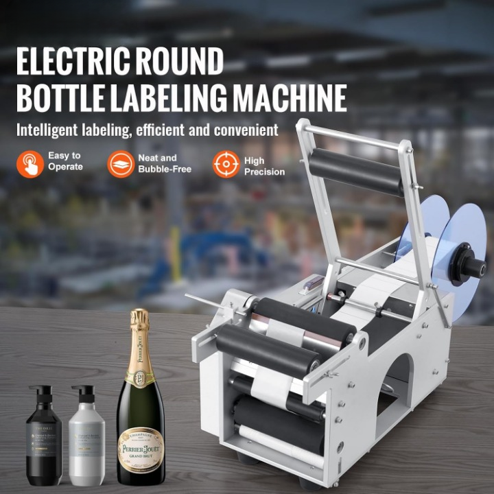 halbautomatische etikettiergerät 20–50 etiketten / minute flaschenetikettierer halbautomatische etikettiergerät 20–50 etiketten / minute flaschenetikettierer