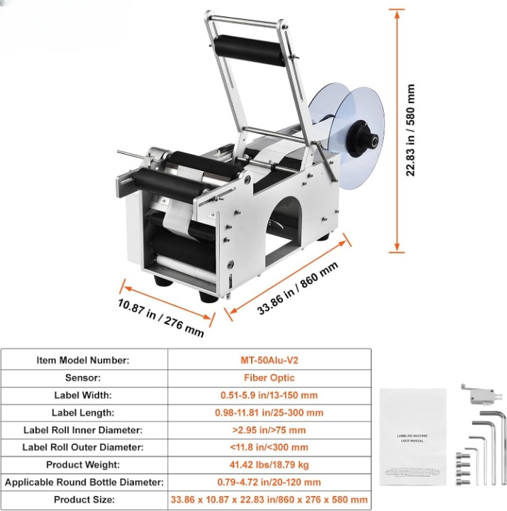 halbautomatische etikettiergerät 20–50 etiketten / minute flaschenetikettierer halbautomatische etikettiergerät 20–50 etiketten / minute flaschenetikettierer