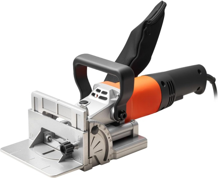 flachdübelfräse nutfräse 760 w lamellenfräse 6 tiefeneinstellungen 0 90° winkelverstellung flachdübelfräse nutfräse 760 w lamellenfräse 6 tiefeneinstellungen 0 90° winkelverstellung