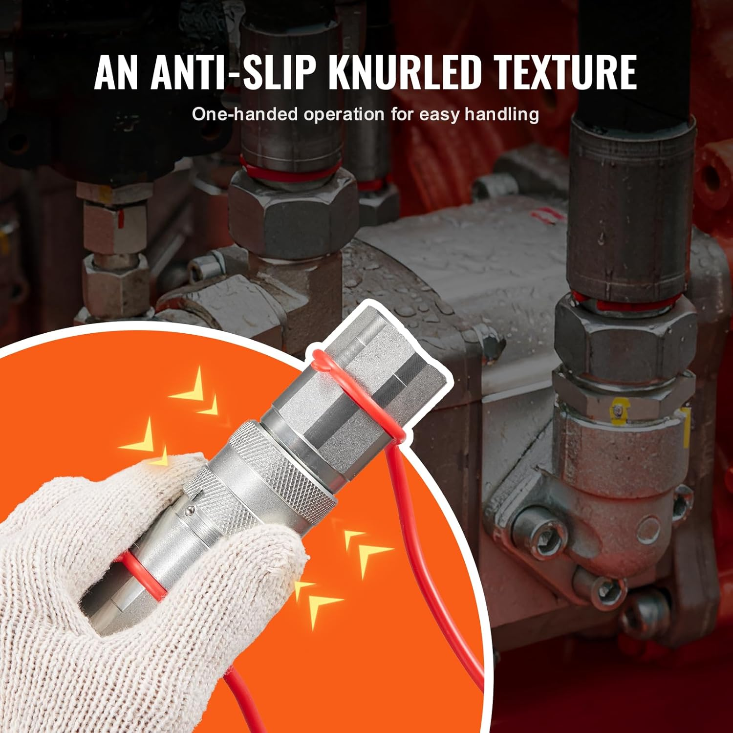 1/2" npt hydraulik flachkupplungen kompaktlader schnellkupplung 4 staubkappen 1/2" npt hydraulik flachkupplungen kompaktlader schnellkupplung 4 staubkappen