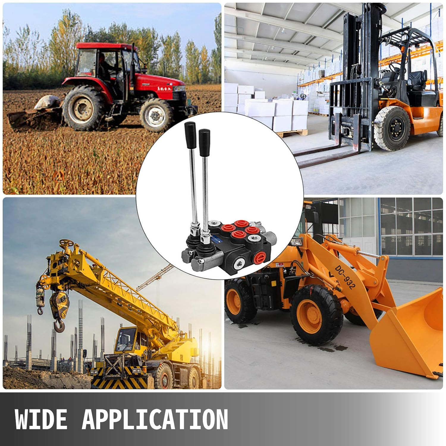 2‑fach handhebelventil hydraulik 11gpm doppelwirkend steuerventil traktor 2‑fach handhebelventil hydraulik 11gpm doppelwirkend steuerventil traktor