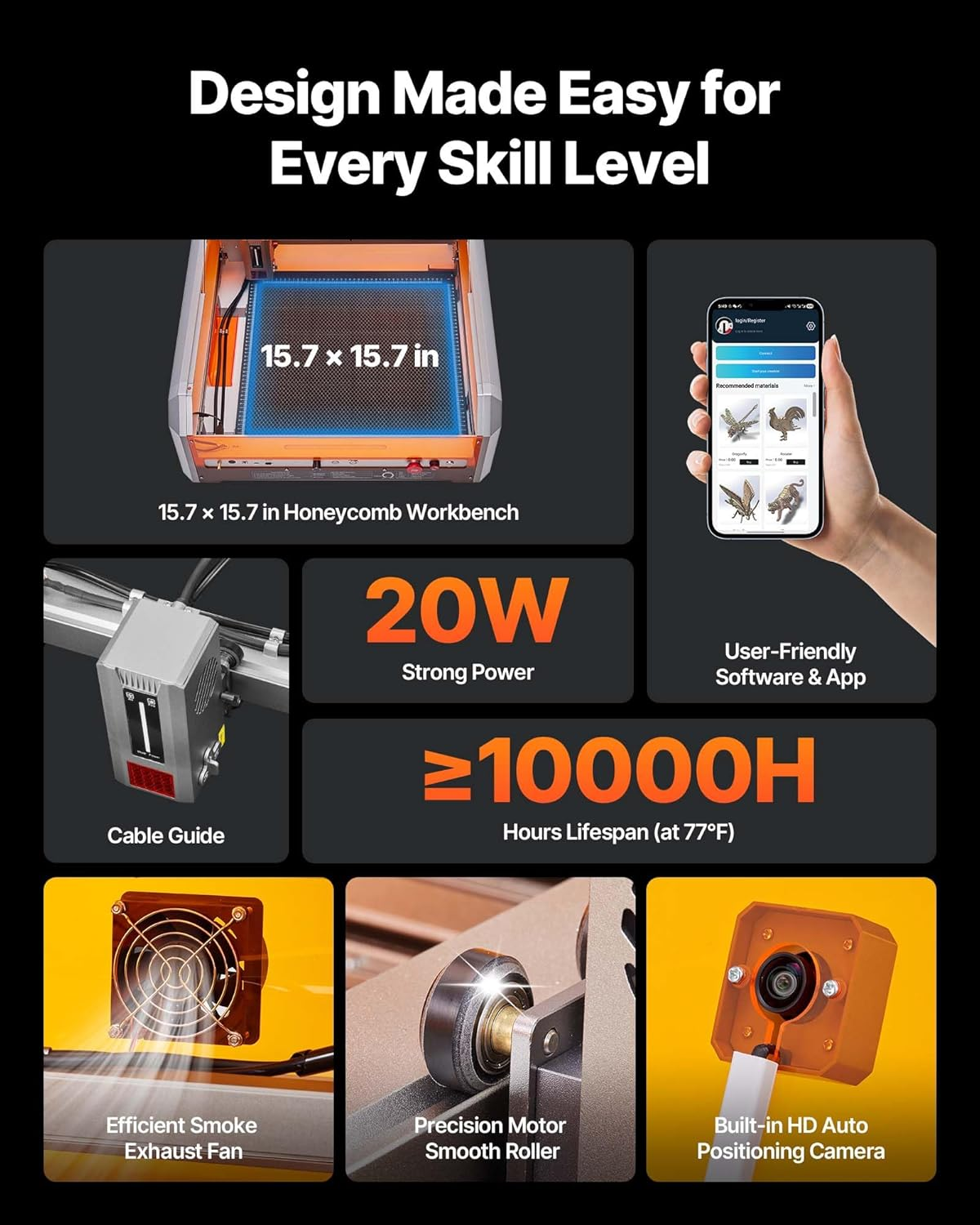 20w lasergravurmaschine gehäuse 400×400 mm laser cutter gravur schneiden cnc 20w lasergravurmaschine gehäuse 400×400 mm laser cutter gravur schneiden cnc