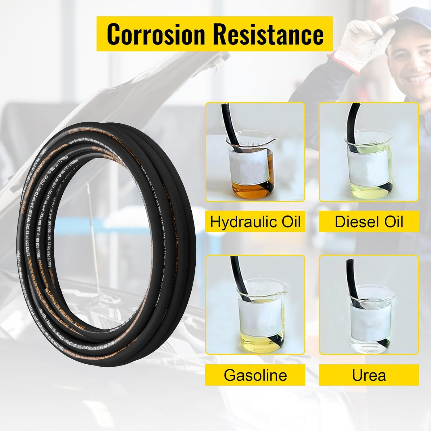 hydraulikschlauch 15m Ø19mm 215bar hochdruck gewickelt industrie schlauch hydraulikschlauch 15m Ø19mm 215bar hochdruck gewickelt industrie schlauch