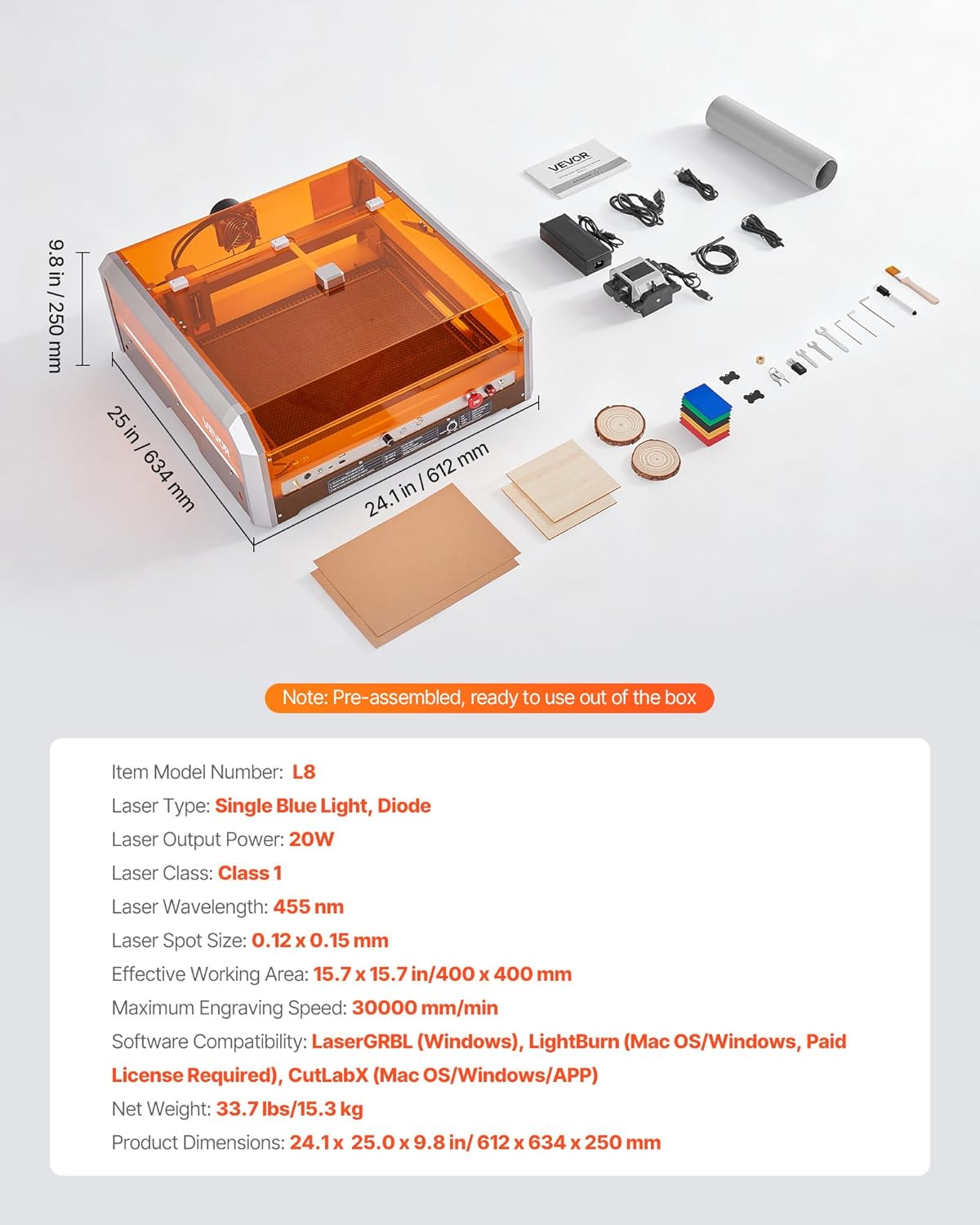 20w lasergravurmaschine gehäuse 400×400 mm laser cutter gravur schneiden cnc 20w lasergravurmaschine gehäuse 400×400 mm laser cutter gravur schneiden cnc