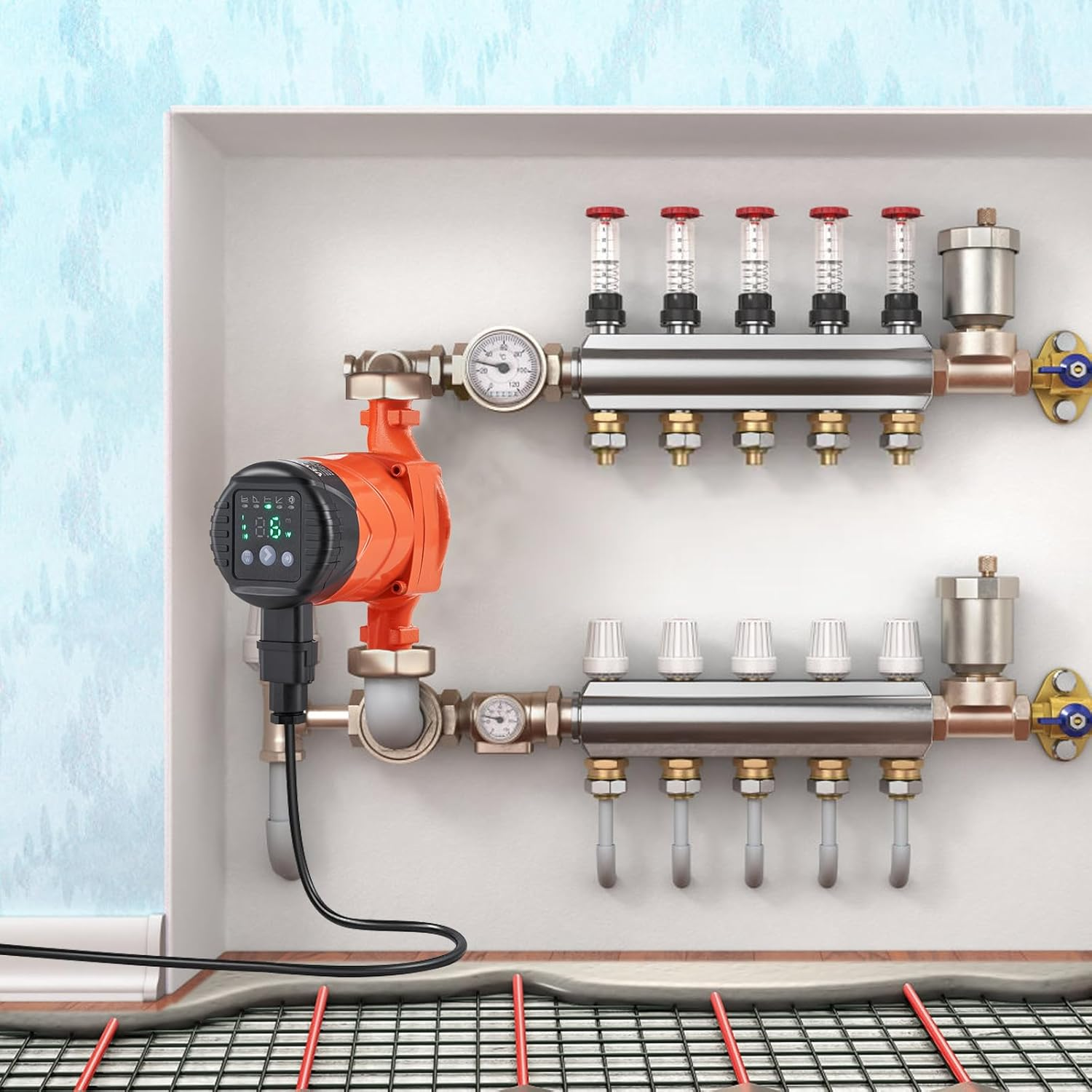 heizungspumpe umwälzpumpe 50 l/min 4 m 220 v gusseisen heizung boiler de heizungspumpe umwälzpumpe 50 l/min 4 m 220 v gusseisen heizung boiler de