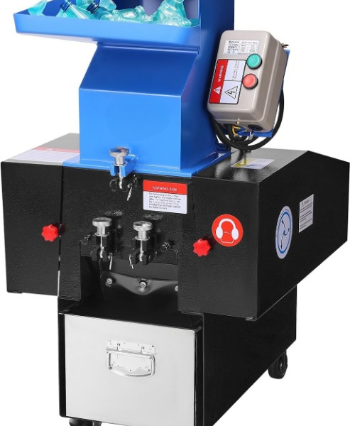 kunststoff schredder zerkleinerer 2,2 kw, 100–150 kg/h mit rädern