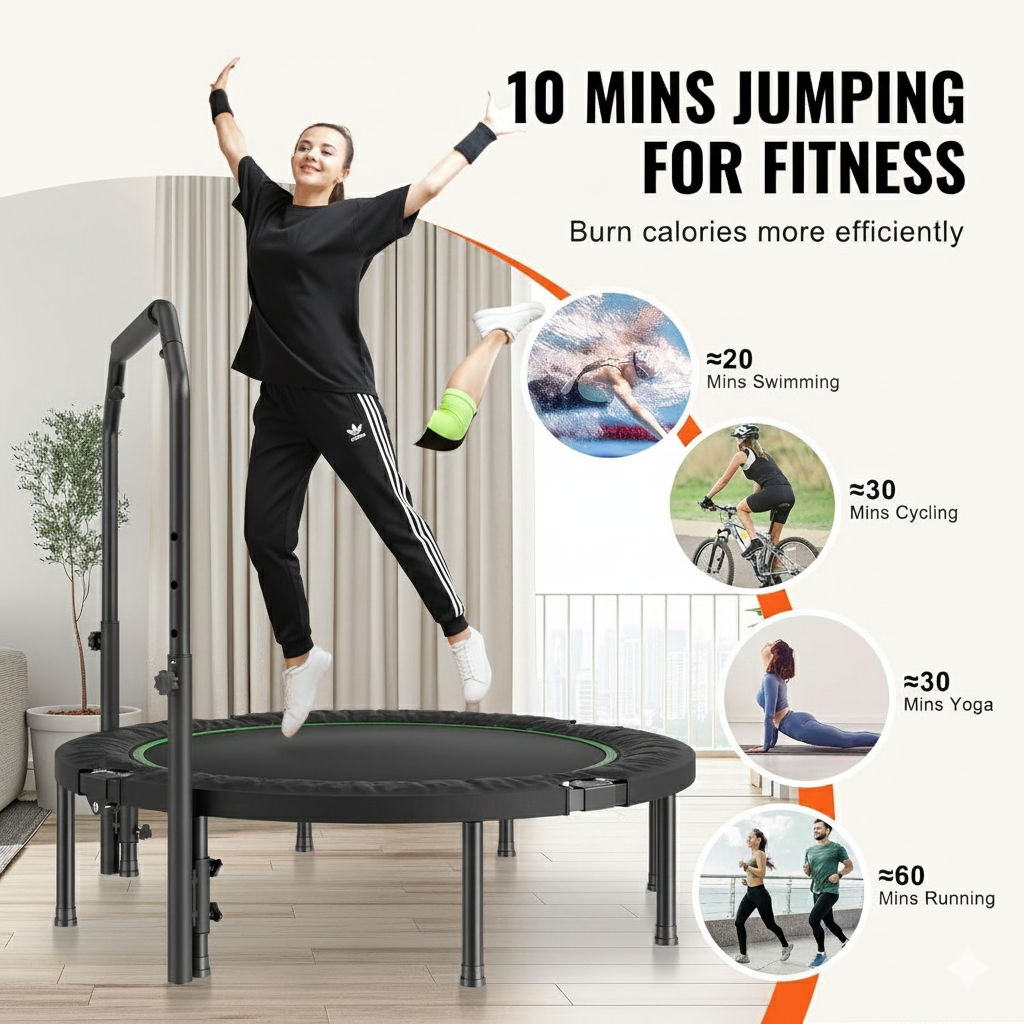 faltbares trampolin fitness rebounder 132cm 205kg sport gartentrampolin höhenverstellbarem faltbares trampolin fitness rebounder 132cm 205kg sport gartentrampolin höhenverstellbarem