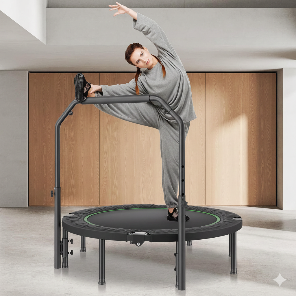 faltbares trampolin fitness rebounder 132cm 205kg sport gartentrampolin höhenverstellbarem faltbares trampolin fitness rebounder 132cm 205kg sport gartentrampolin höhenverstellbarem
