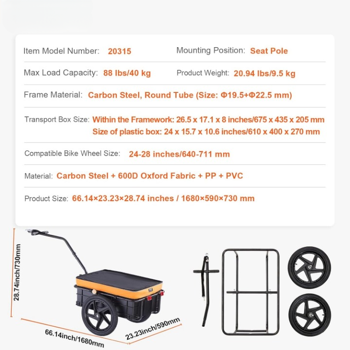 premium fahrradanhänger 40kg lastenanhänger faltbar kompakt mit universalkupplung premium fahrradanhänger 40kg lastenanhänger faltbar kompakt mit universalkupplung