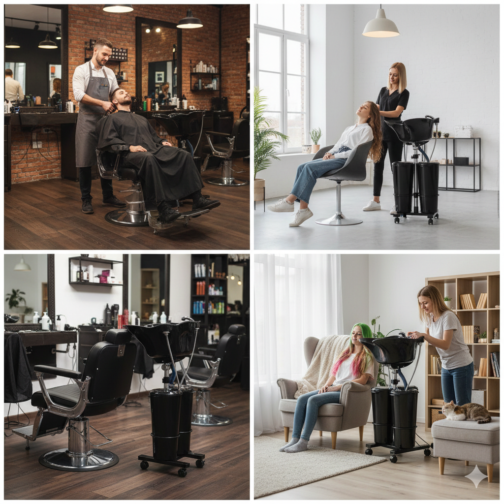 waschbecken haarwaschwanne mit pumpe winkelverstellbarer rückwärtswaschbecken waschbecken haarwaschwanne mit pumpe winkelverstellbarer rückwärtswaschbecken