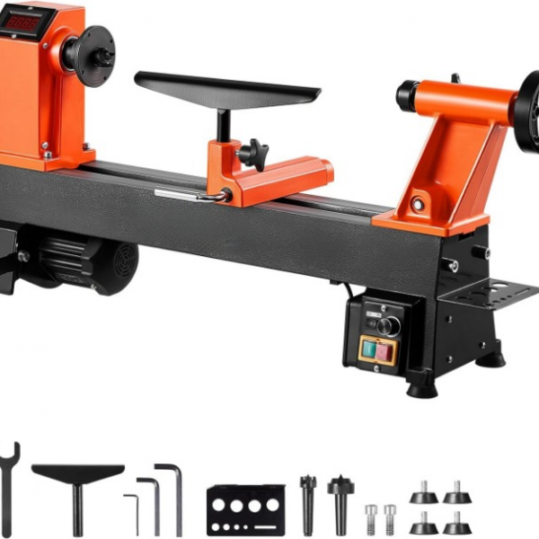 holzdrehmaschine 750w drechselbank drehbank holzbearbeitung inkl. zubehör
