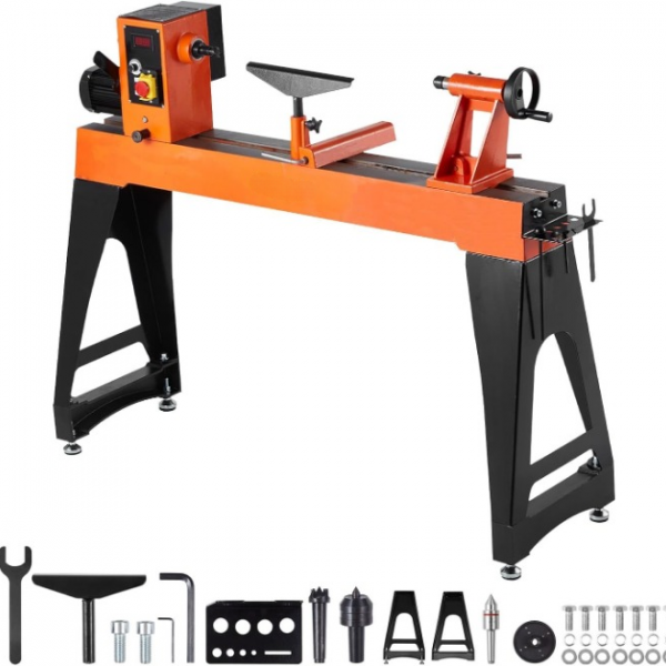 drechselbank 1500w holzdrehmaschine 0 3200 u/min drehbank holzbearbeitung