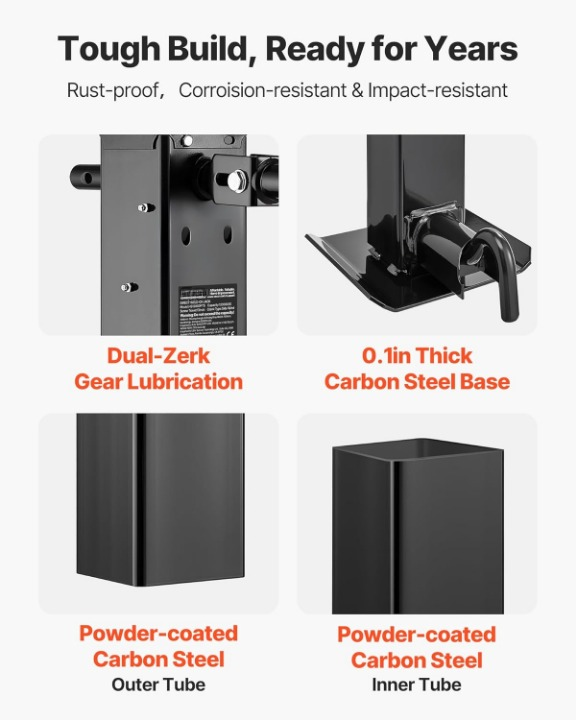 anhängerheber 5443 kg wohnmobil boot trailer jack höhenverstellbar anhängerstütze anhängerheber 5443 kg wohnmobil boot trailer jack höhenverstellbar anhängerstütze