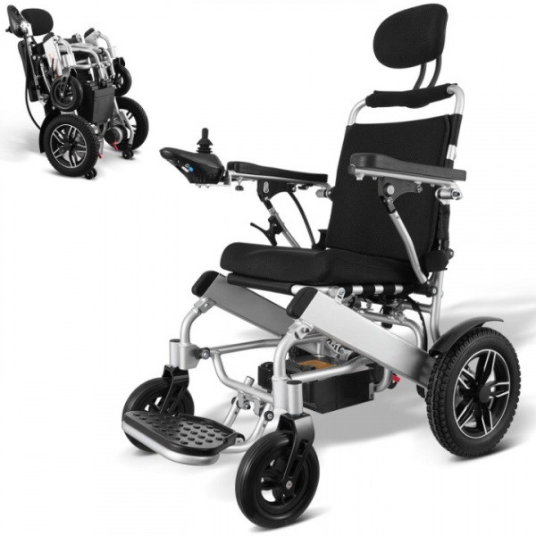 e rollstuhl klappbar 20 km akku senioren power wheelchair 508 mm sitz breite