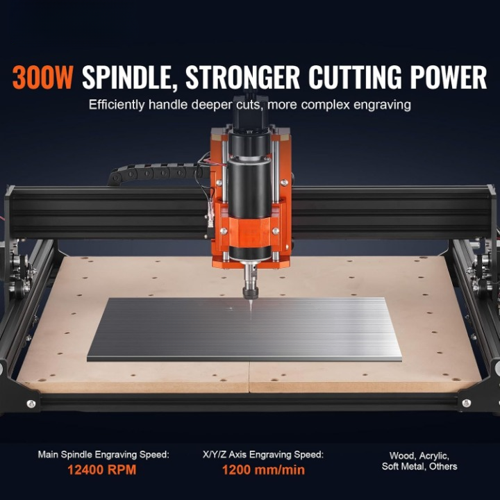 cnc fräsmaschine 300w 3 achsen grbl holz gravur graviermaschine diy cnc fräsmaschine 300w 3 achsen grbl holz gravur graviermaschine diy