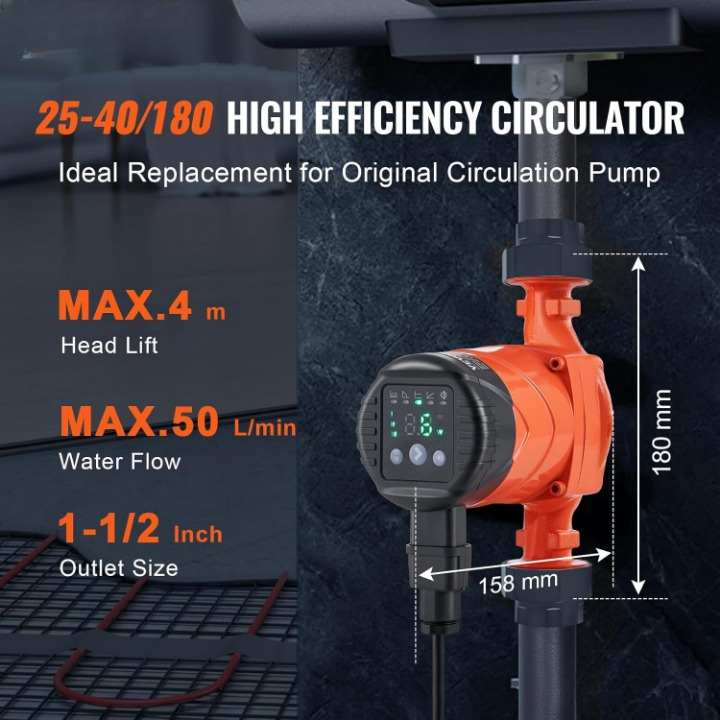 heizungspumpe umwälzpumpe 50 l/min 4 m 220 v gusseisen heizung boiler de heizungspumpe umwälzpumpe 50 l/min 4 m 220 v gusseisen heizung boiler de