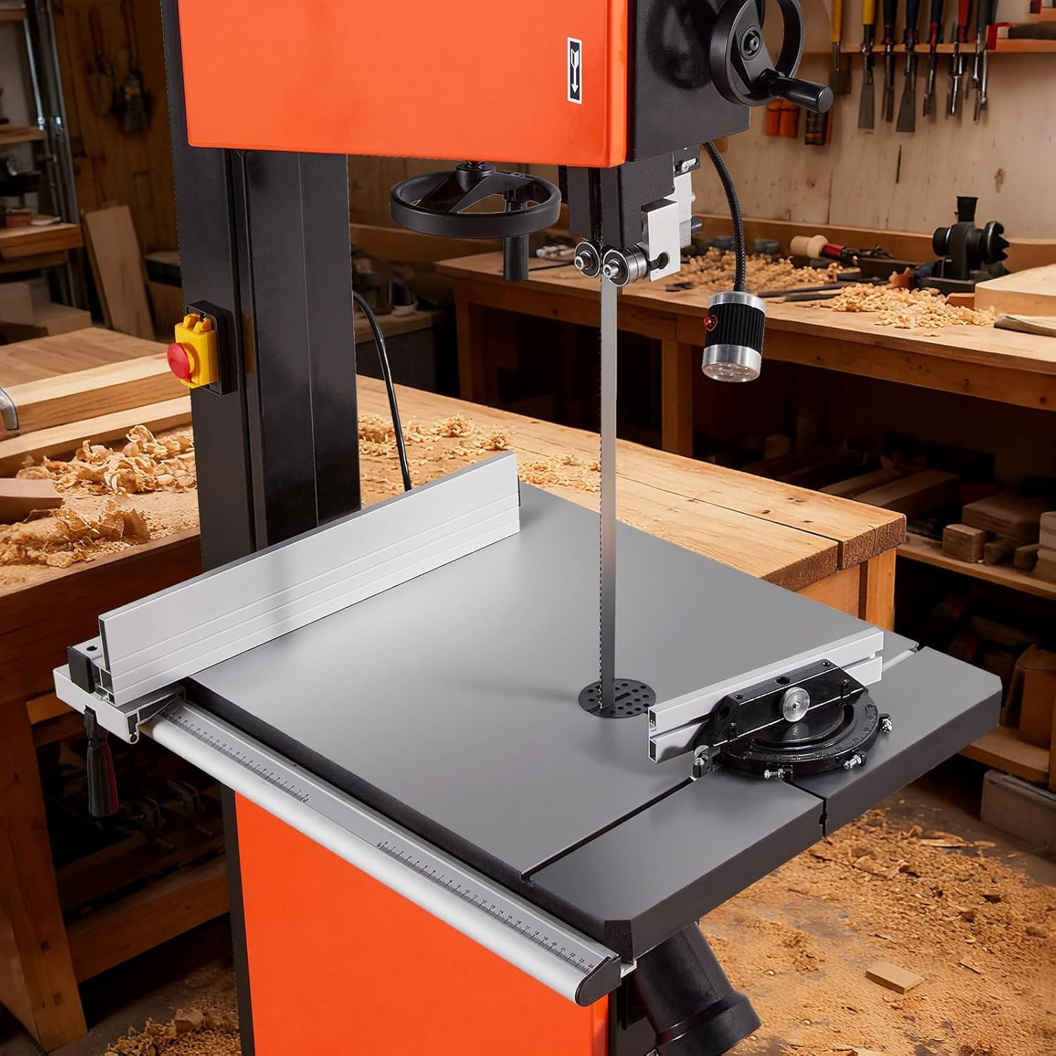 bandsäge holz 457mm 3ps tischbandsäge gusseisentisch led gehrungs parallelanschl bandsäge holz 457mm 3ps tischbandsäge gusseisentisch led gehrungs parallelanschl