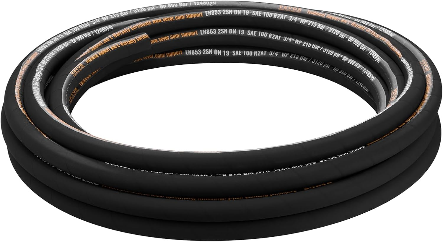 hydraulikschlauch 15m Ø19mm 215bar hochdruck gewickelt industrie schlauch hydraulikschlauch 15m Ø19mm 215bar hochdruck gewickelt industrie schlauch