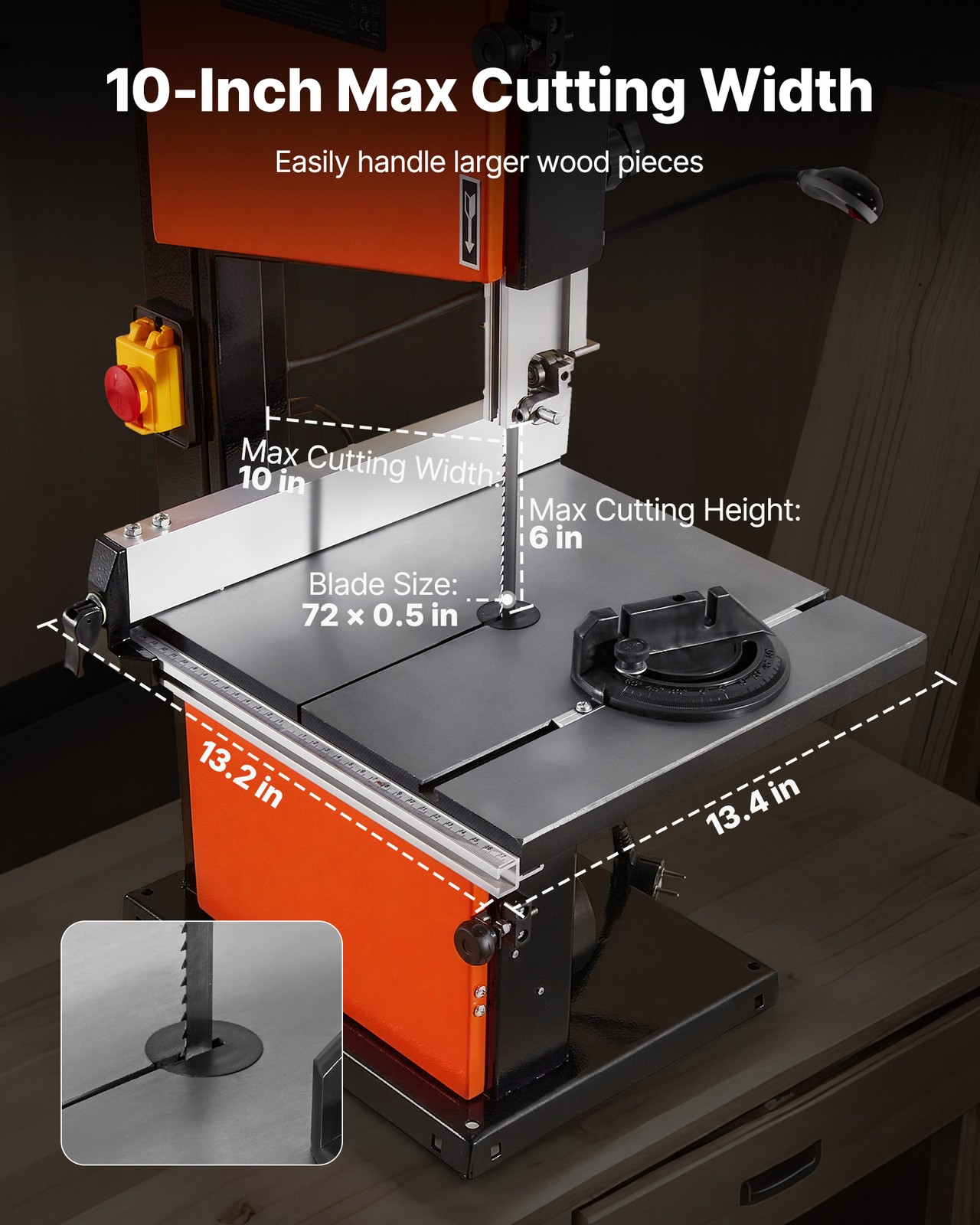 bandsäge holz 254 mm tischbandsäge 373 w 2 gang gusseisentisch led gehrungsanschlag bandsäge holz 254 mm tischbandsäge 373 w 2 gang gusseisentisch led gehrungsanschlag