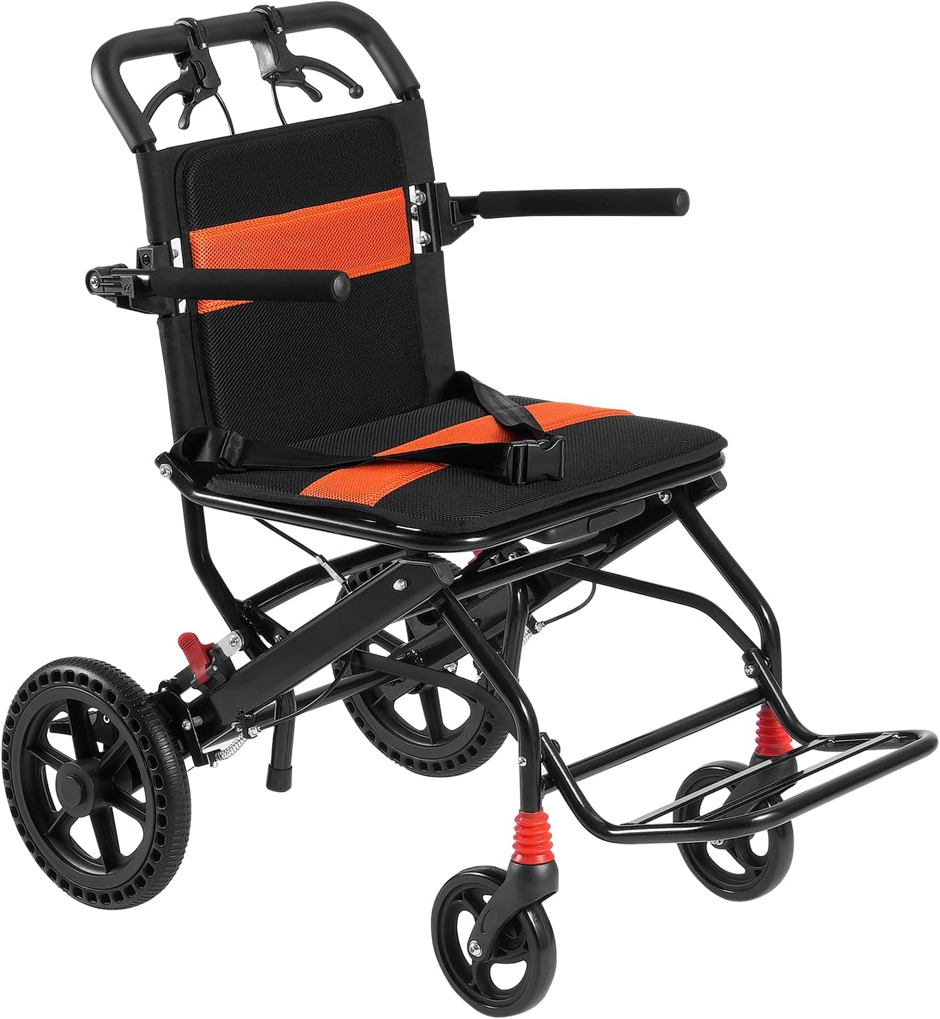 faltbarer transportrollstuhl 915 × 580 × 912 mm aluminium 100 kg rollhilfe faltbarer transportrollstuhl 915 × 580 × 912 mm aluminium 100 kg rollhilfe