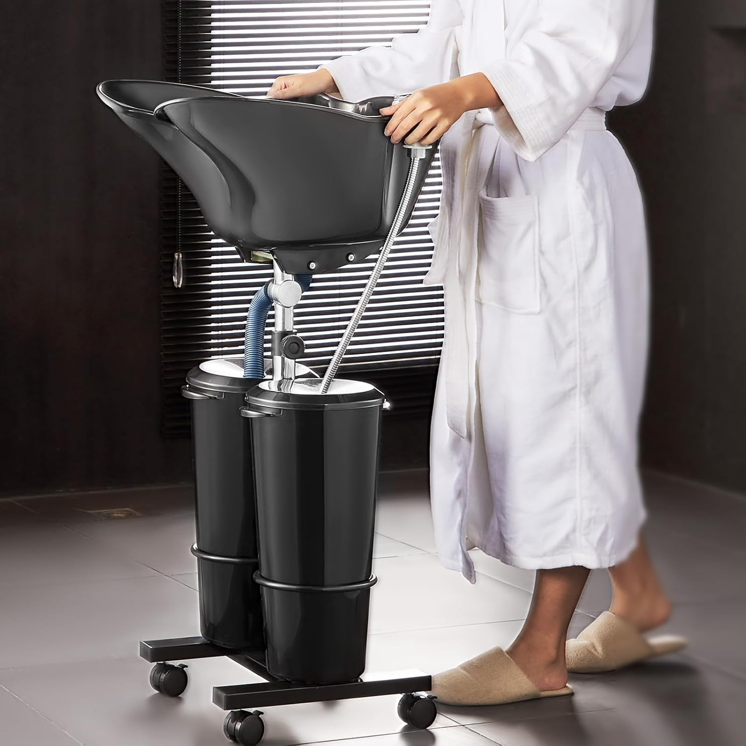 waschbecken haarwaschwanne mit pumpe winkelverstellbarer rückwärtswaschbecken waschbecken haarwaschwanne mit pumpe winkelverstellbarer rückwärtswaschbecken