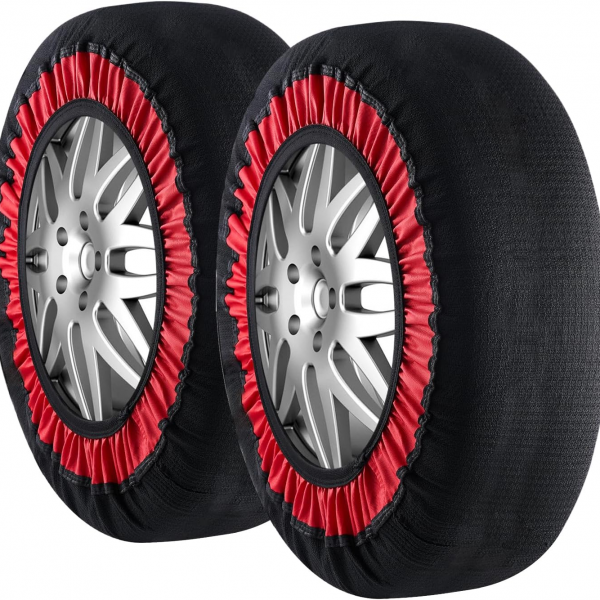 schneesocken reifensocken aus polyesterfaser elastischen bändern schneeketten