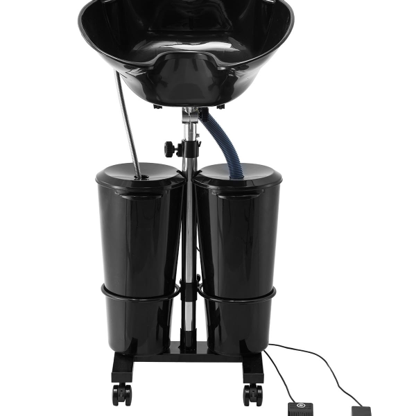 waschbecken haarwaschwanne mit pumpe winkelverstellbarer rückwärtswaschbecken