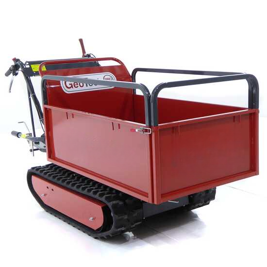 profi raupendumper kettendumper dumper 500 kg tragkraft ausziehbare seitenwände