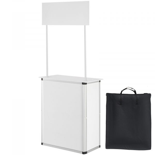 messetheke promotionstand messestand 785x380x1815mm werbetheke messetresen