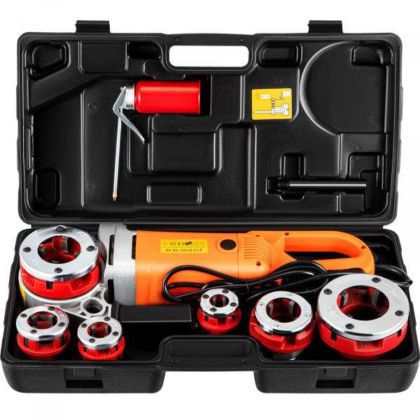 gewindeschneidmaschine 2300w 220v elektrischer rohreinfädler tragbare