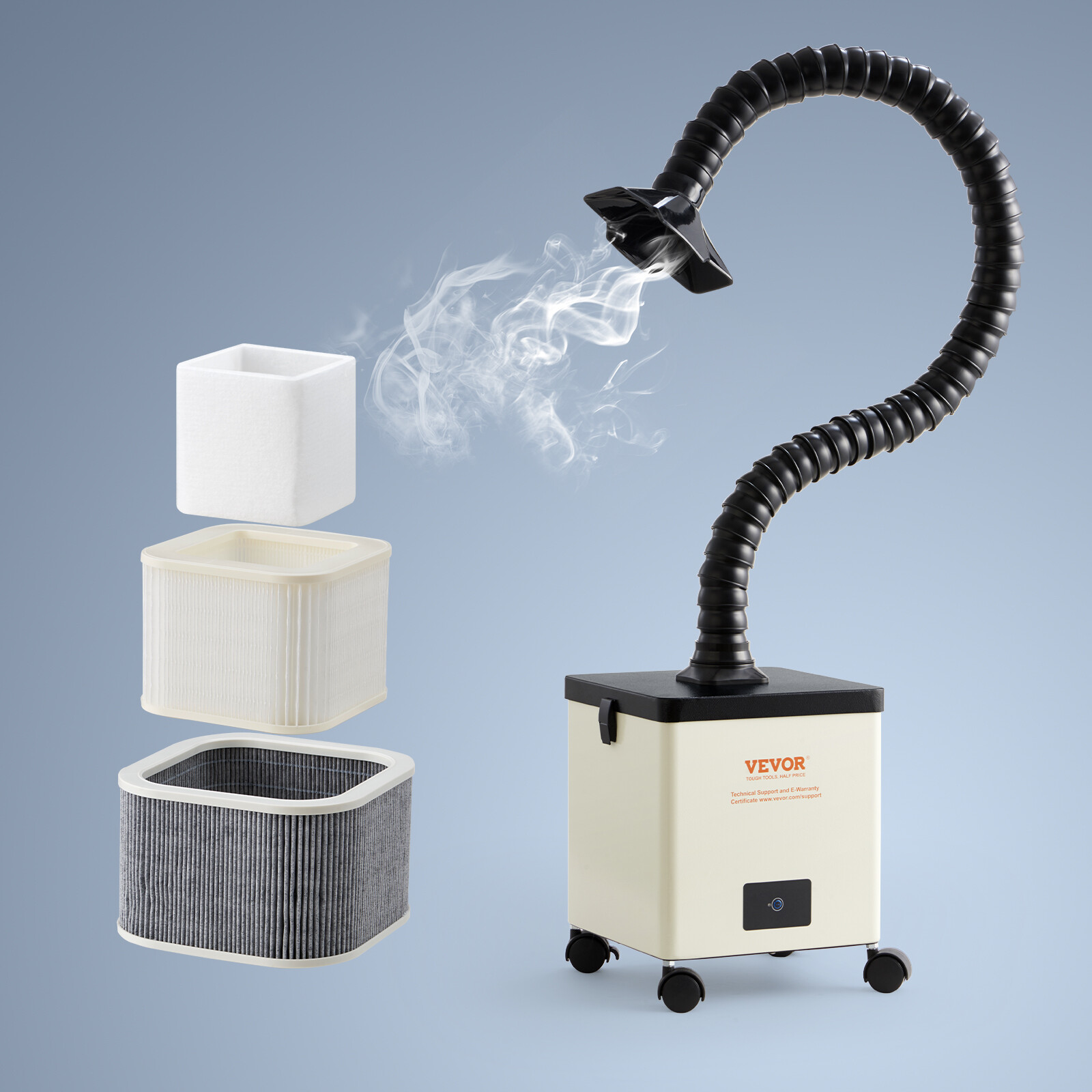 lötrauchabsaugung 100 w 240 m³/h – rauchabsauger für schweißen & löten lötrauchabsaugung 100 w 240 m³/h – rauchabsauger für schweißen & löten