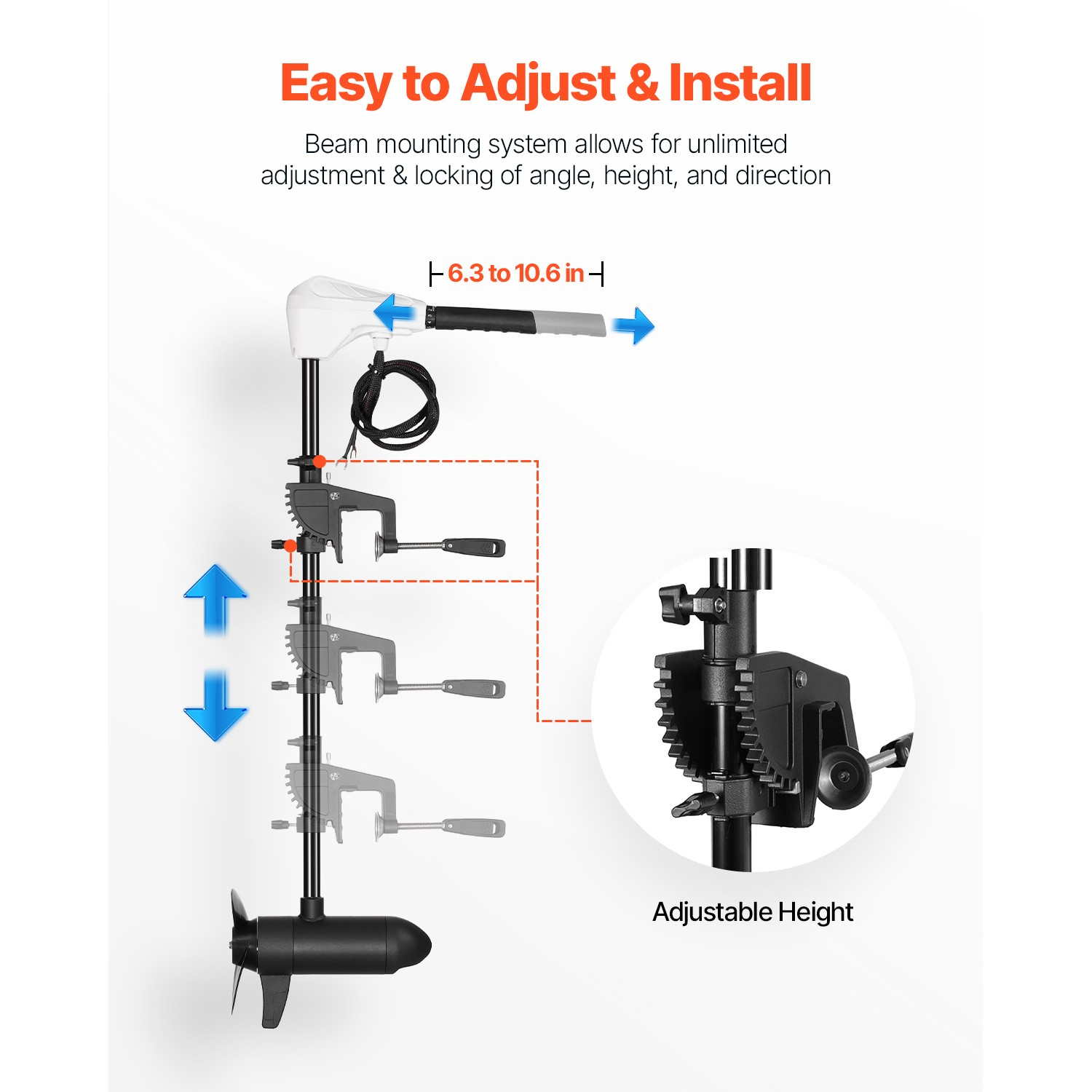 außenborder 39kg 24v schub bootsmotor elektrischer trolling motor außenborder 39kg 24v schub bootsmotor elektrischer trolling motor