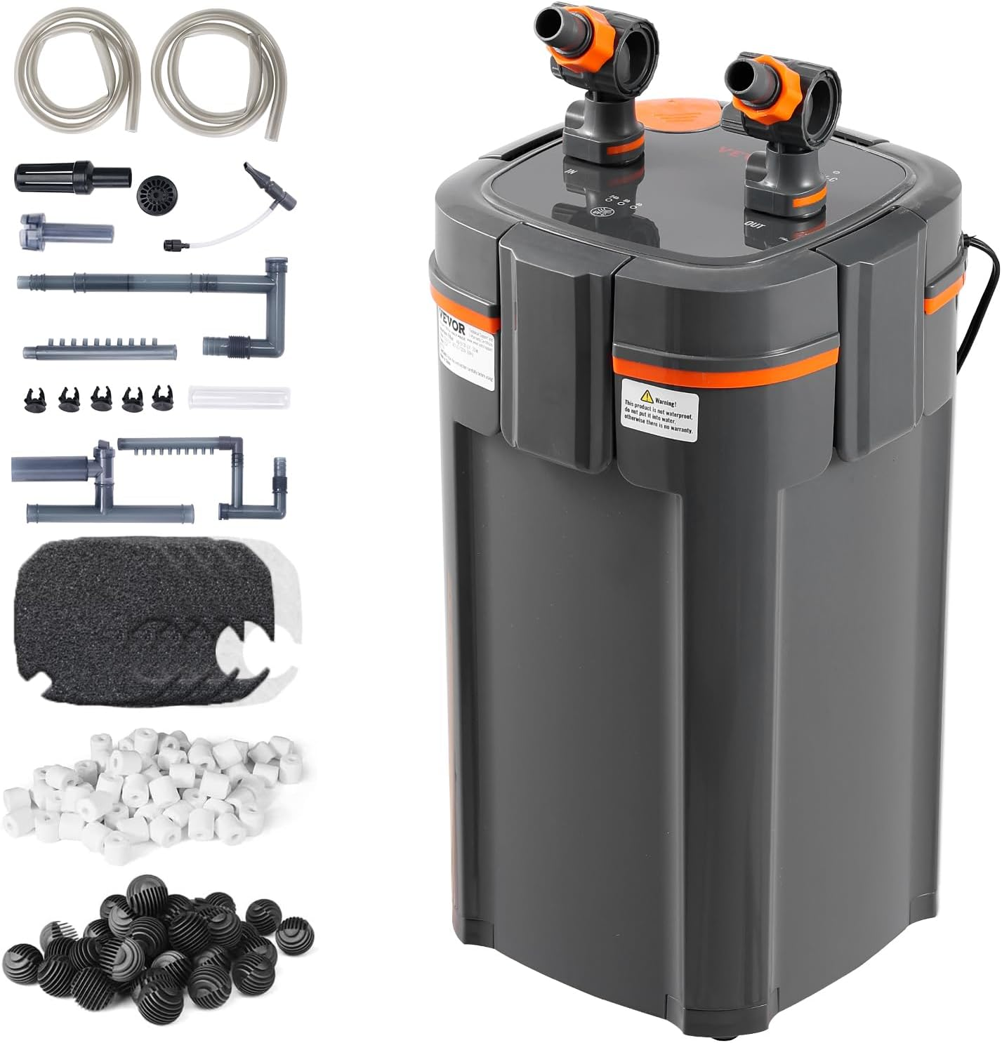 aquarium außenfilter kanisterfilter bis 800 liter 20w uv c lampe leise aquarium außenfilter kanisterfilter bis 800 liter 20w uv c lampe leise