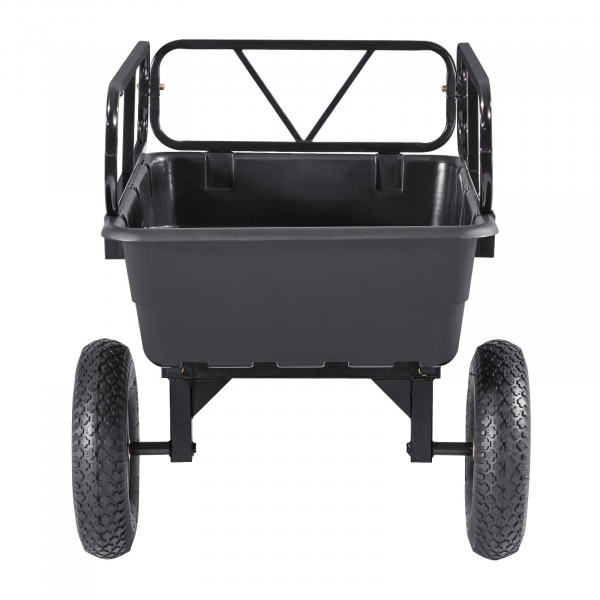 kippanhänger 226 kg atvs utvs gartenanhänger mit luftreifen & kippfunktion