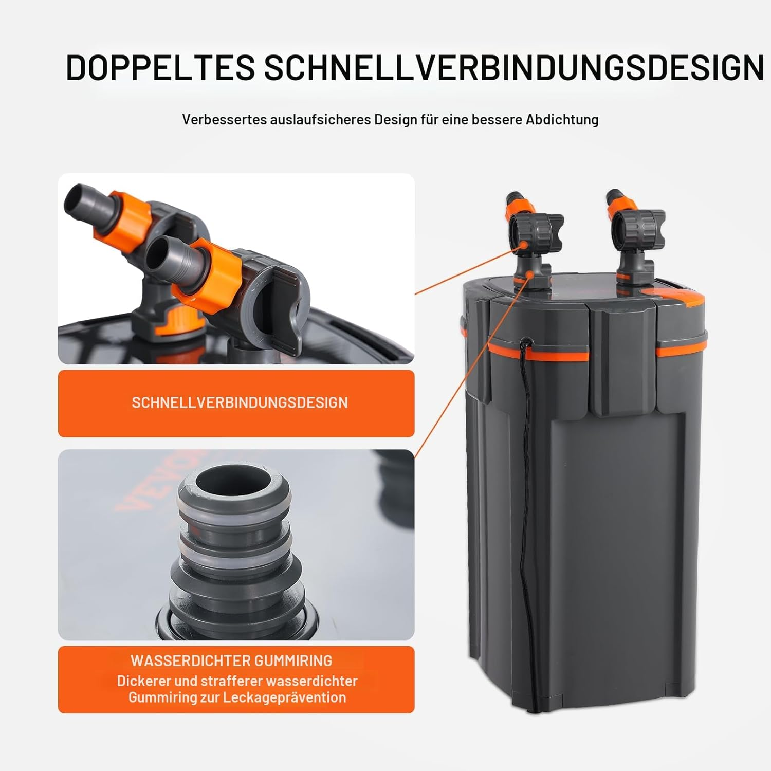 aquarium außenfilter kanisterfilter bis 800 liter 20w uv c lampe leise aquarium außenfilter kanisterfilter bis 800 liter 20w uv c lampe leise