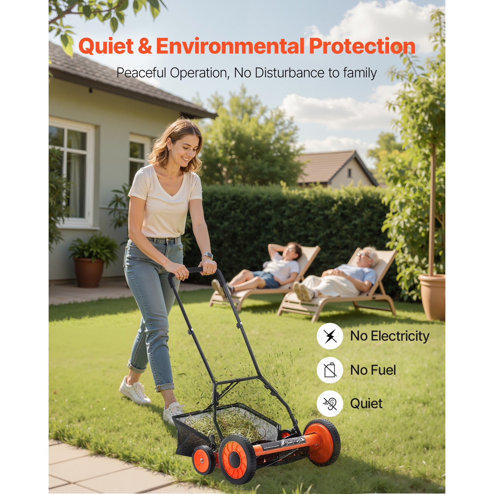 spindelmäher rasenmäher handmäher 450mm schnittbreite 5 klingen 35 62 mm spindelmäher rasenmäher handmäher 450mm schnittbreite 5 klingen 35 62 mm