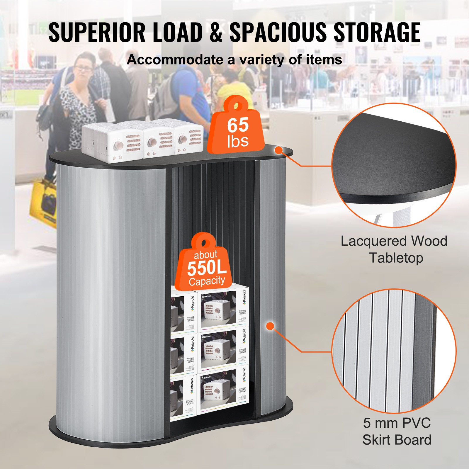 messetheke promotionstand messestand 900x490x940mm werbetheke klappbar messetheke promotionstand messestand 900x490x940mm werbetheke klappbar