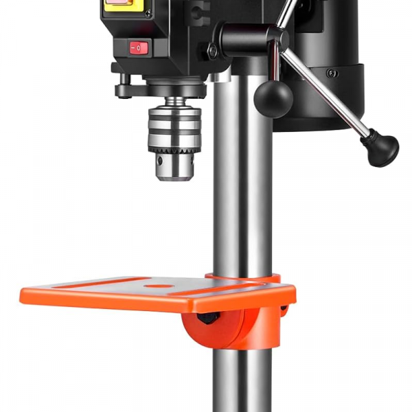 tischbohrmaschine 20cm 500w led 5 gang 500 2500 u/min neigbarer tisch